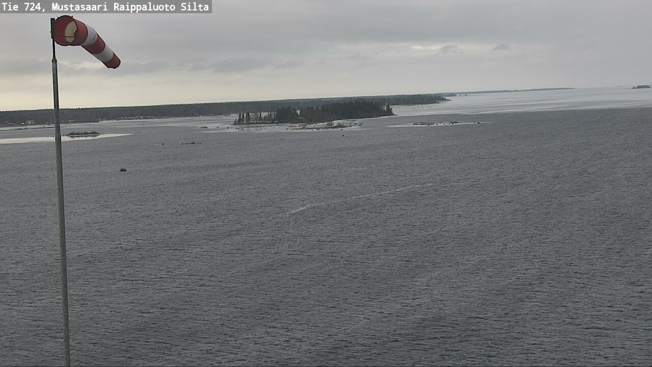 Weather Camera Image Väg 724 Korsholm, Replot, bro, Mustasaari, Pohjanmaa