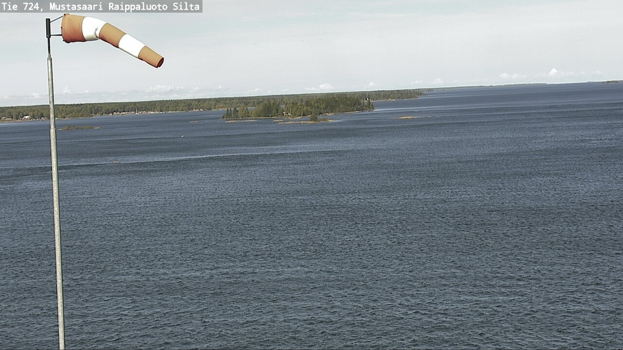 Weather Camera Image Väg 724 Korsholm, Replot, bro, Mustasaari, Pohjanmaa