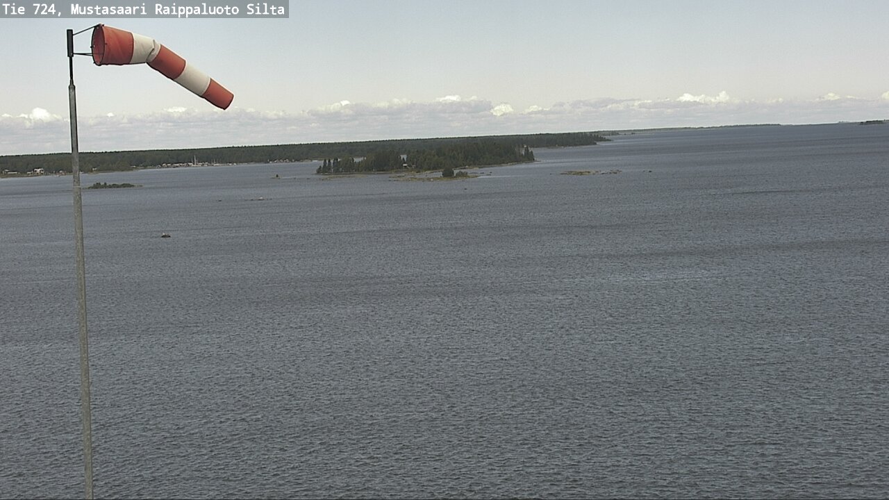 Kelikamerat Kuva Tie 724 Mustasaari, Raippaluoto, silta, Mustasaari, Pohjanmaa