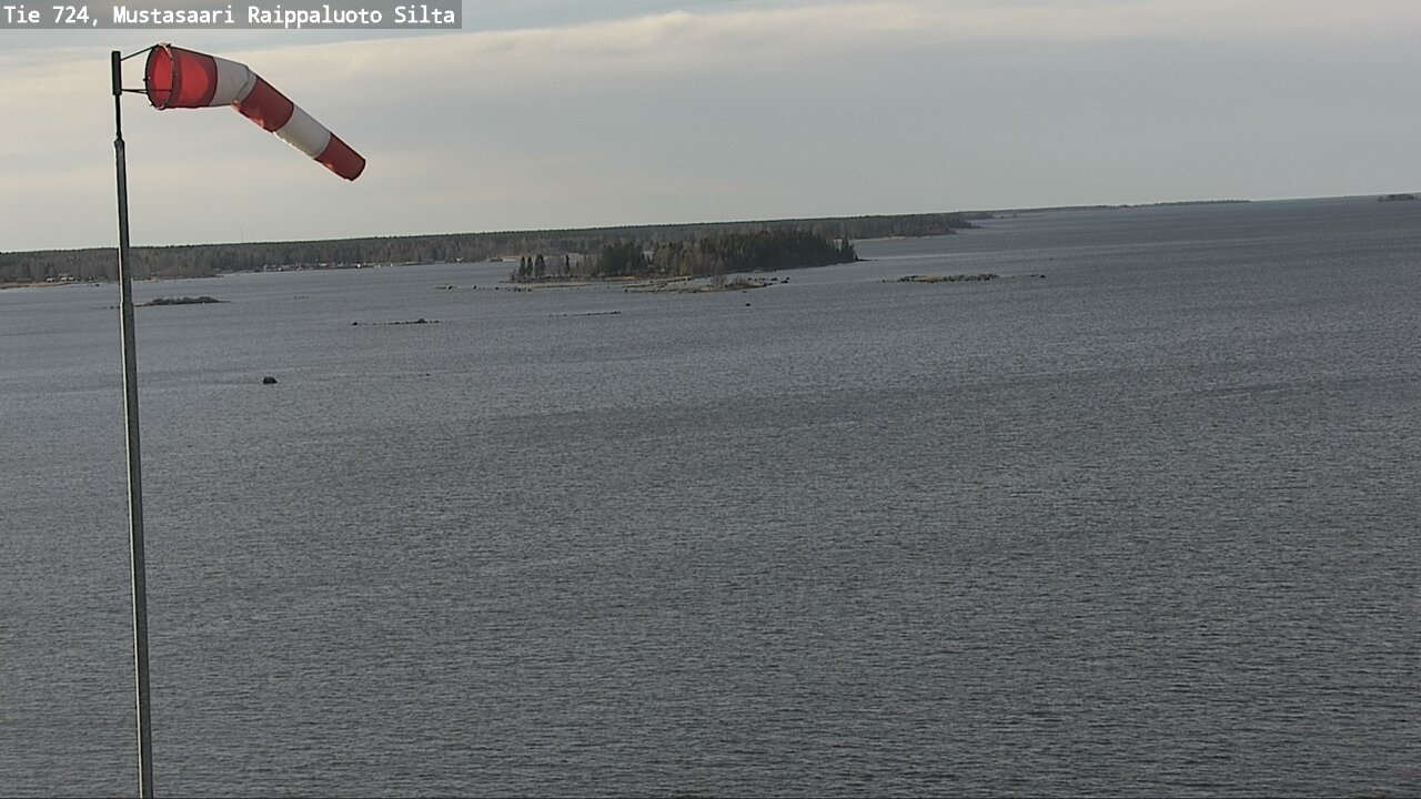 Weather Camera Image Väg 724 Korsholm, Replot, bro, Mustasaari, Pohjanmaa