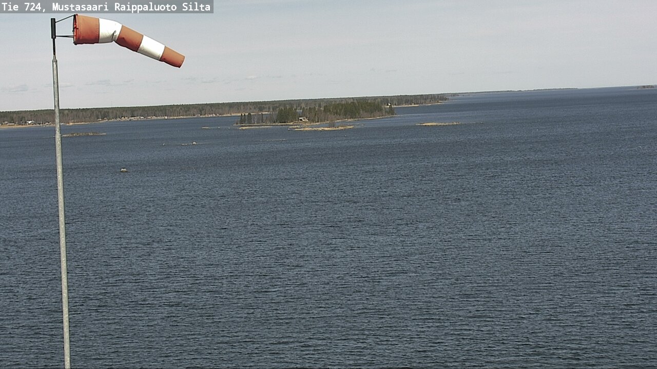 Weather Camera Image Väg 724 Korsholm, Replot, bro, Mustasaari, Pohjanmaa