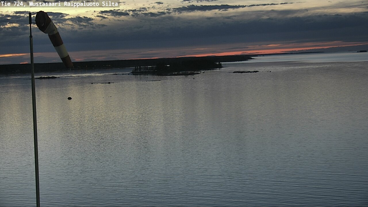 Weather Camera Image Väg 724 Korsholm, Replot, bro, Mustasaari, Pohjanmaa