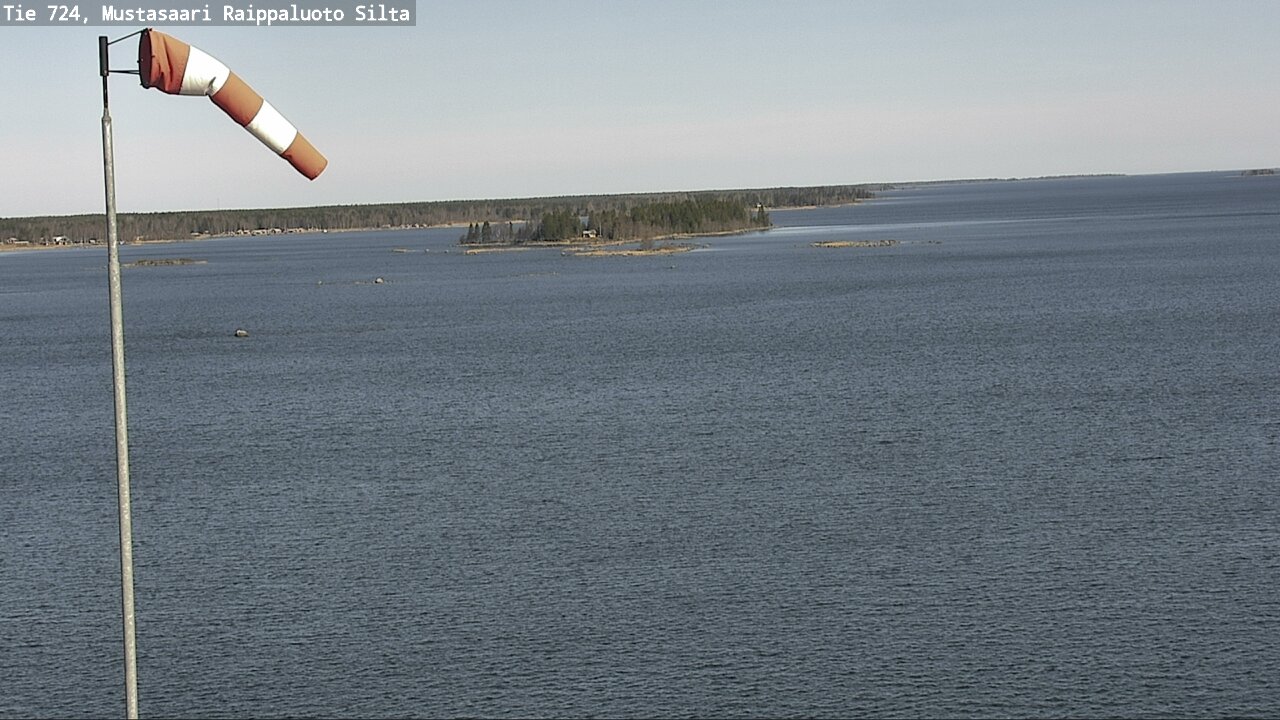 Weather Camera Image Väg 724 Korsholm, Replot, bro, Mustasaari, Pohjanmaa