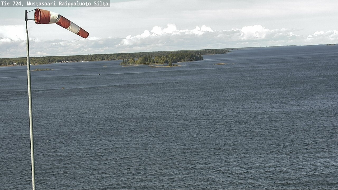 Weather Camera Image Väg 724 Korsholm, Replot, bro, Mustasaari, Pohjanmaa