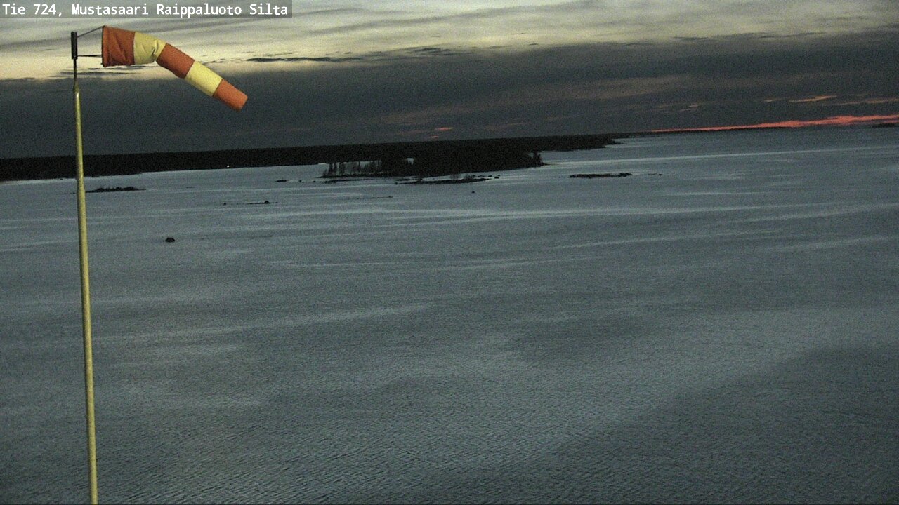 Weather Camera Image Väg 724 Korsholm, Replot, bro, Mustasaari, Pohjanmaa