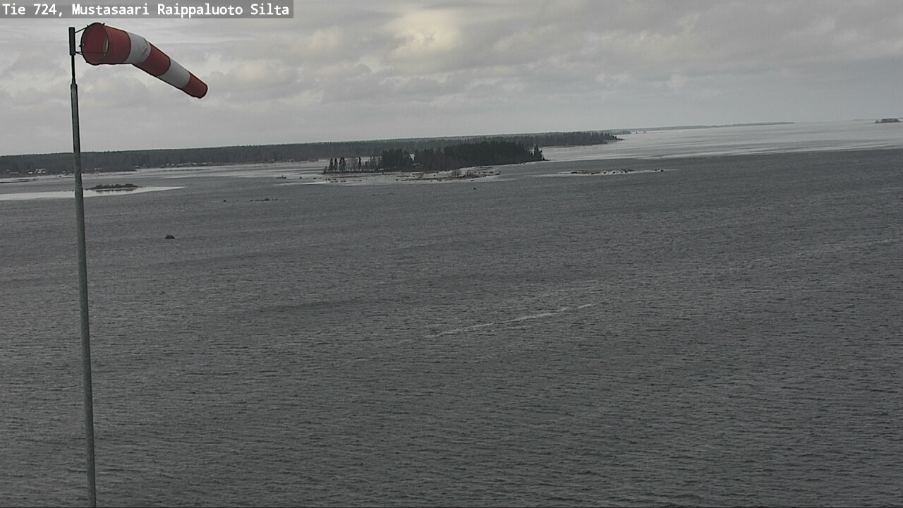 Weather Camera Image Väg 724 Korsholm, Replot, bro, Mustasaari, Pohjanmaa
