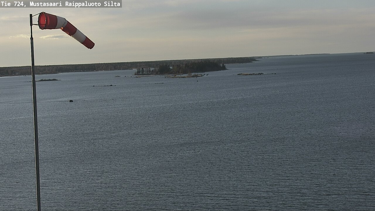 Weather Camera Image Väg 724 Korsholm, Replot, bro, Mustasaari, Pohjanmaa