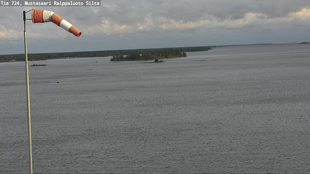 Weather Camera Image Road 724 Mustasaari, Raippaluoto, bridge, Mustasaari, Pohjanmaa