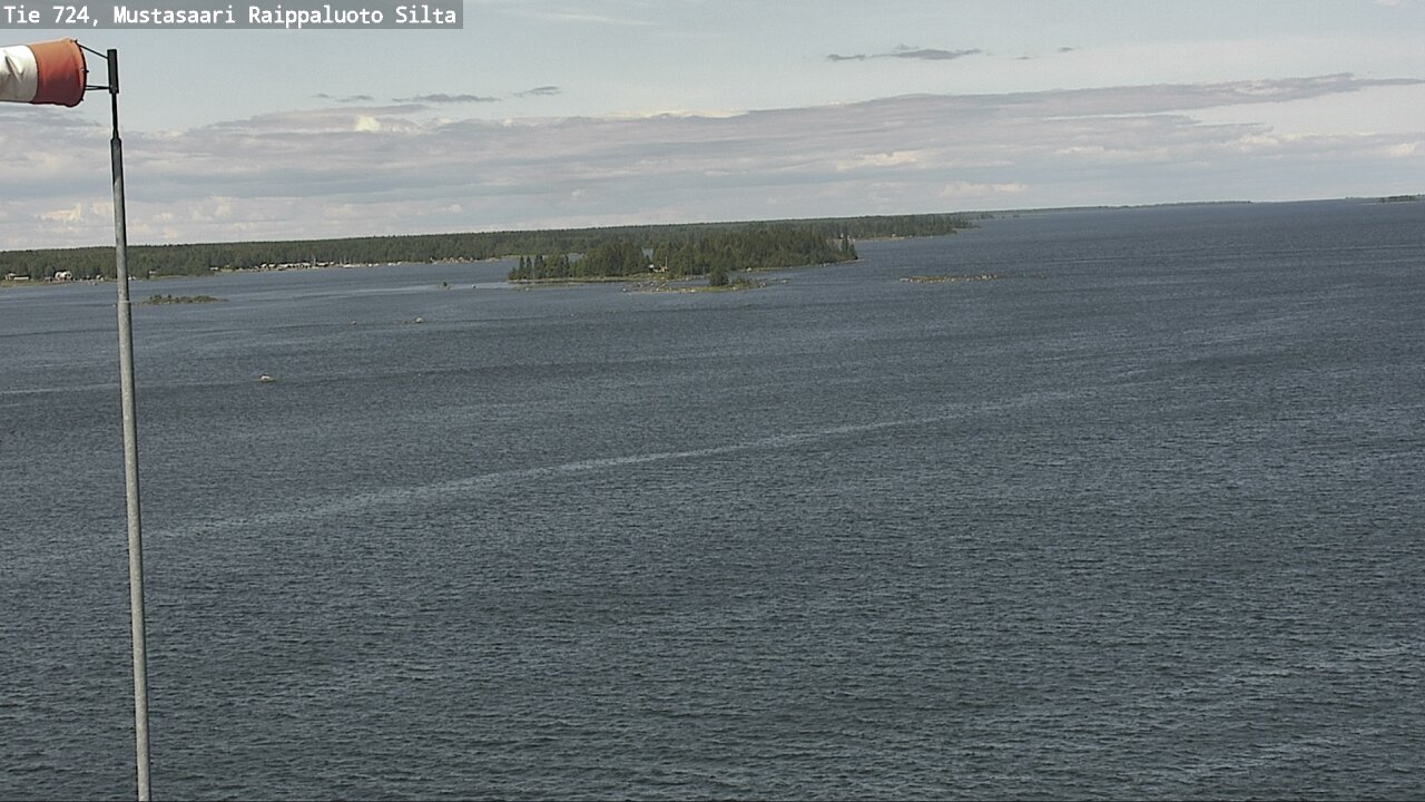 Weather Camera Image Väg 724 Korsholm, Replot, bro, Mustasaari, Pohjanmaa