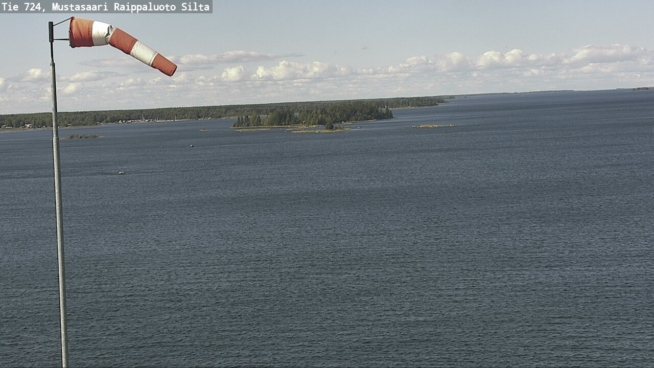 Kelikamerat Kuva Tie 724 Mustasaari, Raippaluoto, silta, Mustasaari, Pohjanmaa