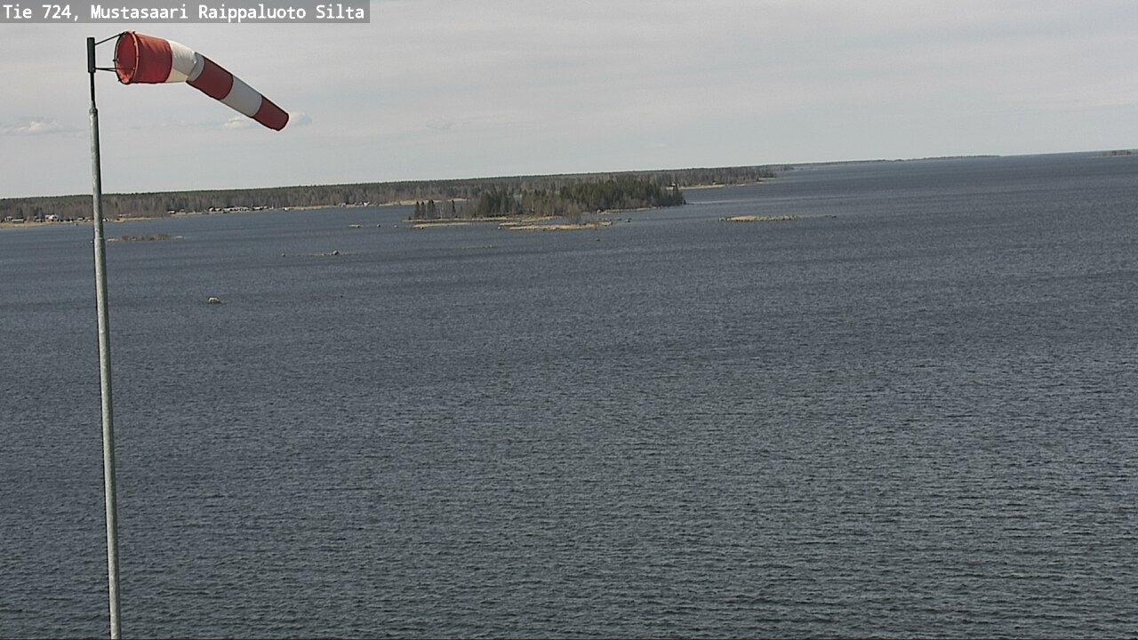 Weather Camera Image Väg 724 Korsholm, Replot, bro, Mustasaari, Pohjanmaa