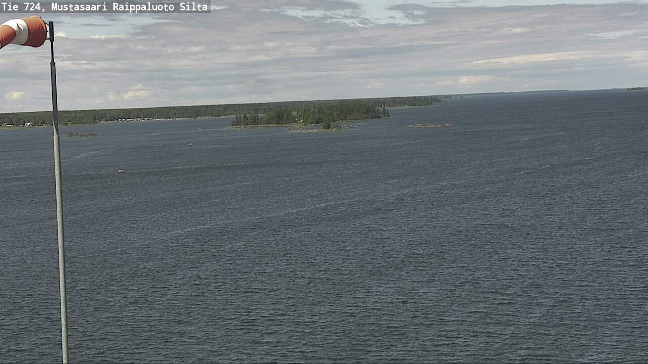 Weather Camera Image Väg 724 Korsholm, Replot, bro, Mustasaari, Pohjanmaa