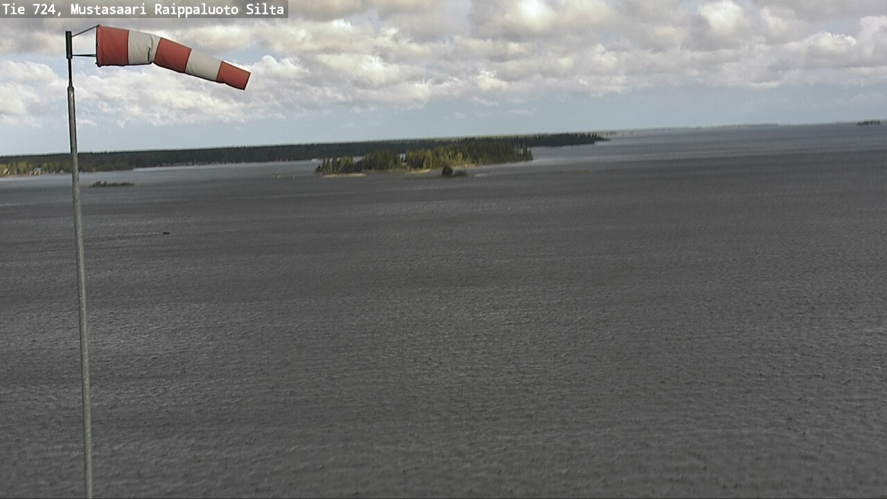 Weather Camera Image Väg 724 Korsholm, Replot, bro, Mustasaari, Pohjanmaa