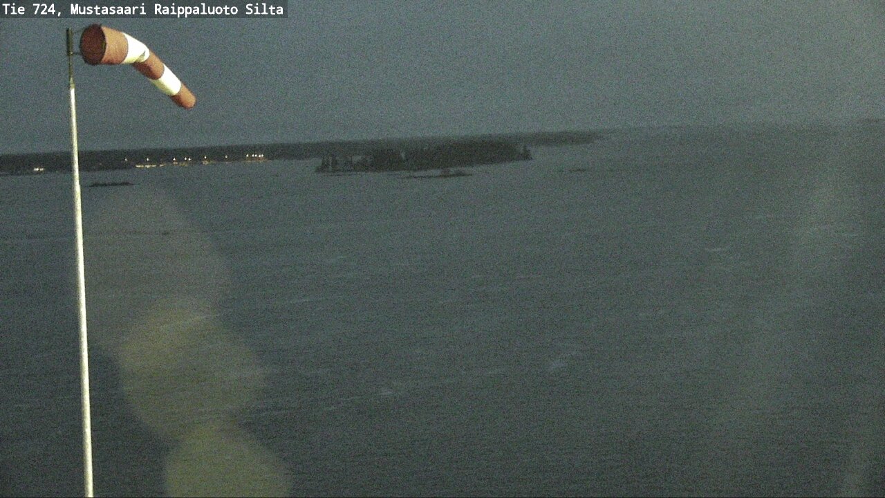 Weather Camera Image Väg 724 Korsholm, Replot, bro, Mustasaari, Pohjanmaa