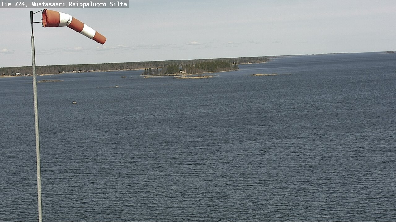 Weather Camera Image Väg 724 Korsholm, Replot, bro, Mustasaari, Pohjanmaa