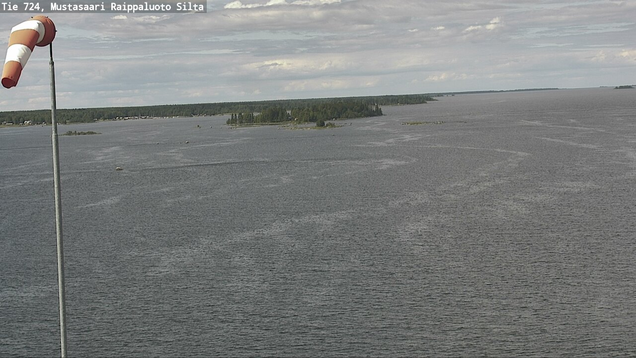 Weather Camera Image Väg 724 Korsholm, Replot, bro, Mustasaari, Pohjanmaa