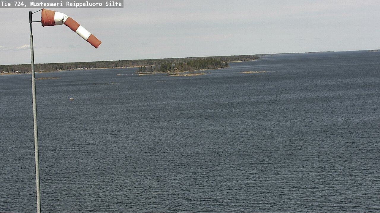 Weather Camera Image Väg 724 Korsholm, Replot, bro, Mustasaari, Pohjanmaa