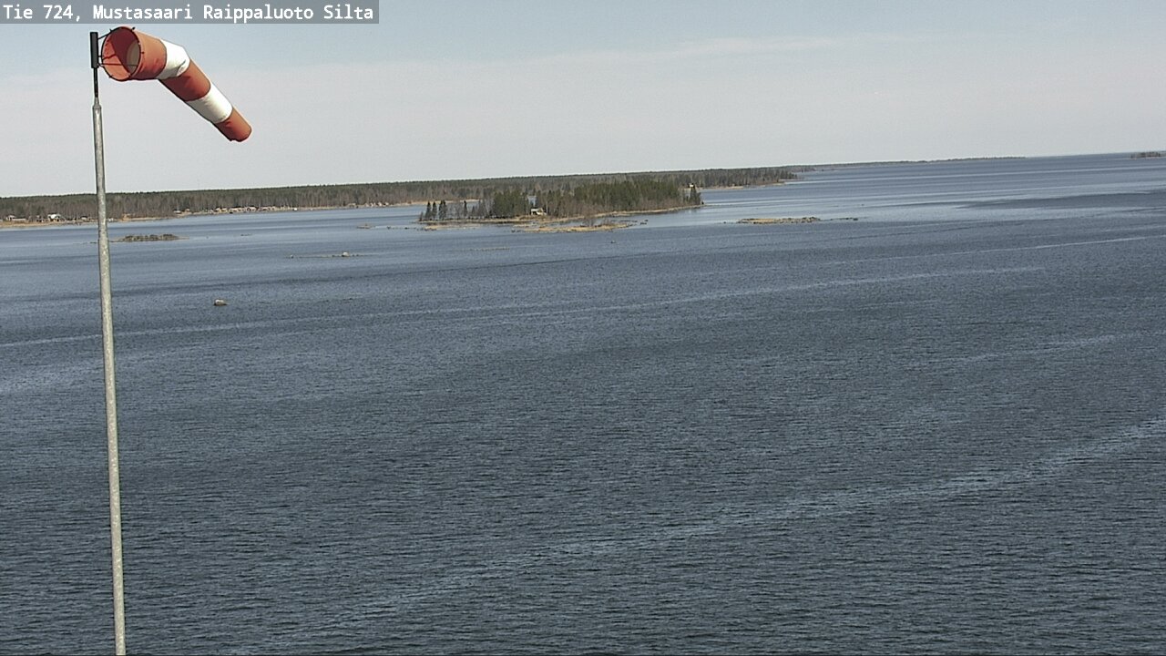 Weather Camera Image Väg 724 Korsholm, Replot, bro, Mustasaari, Pohjanmaa