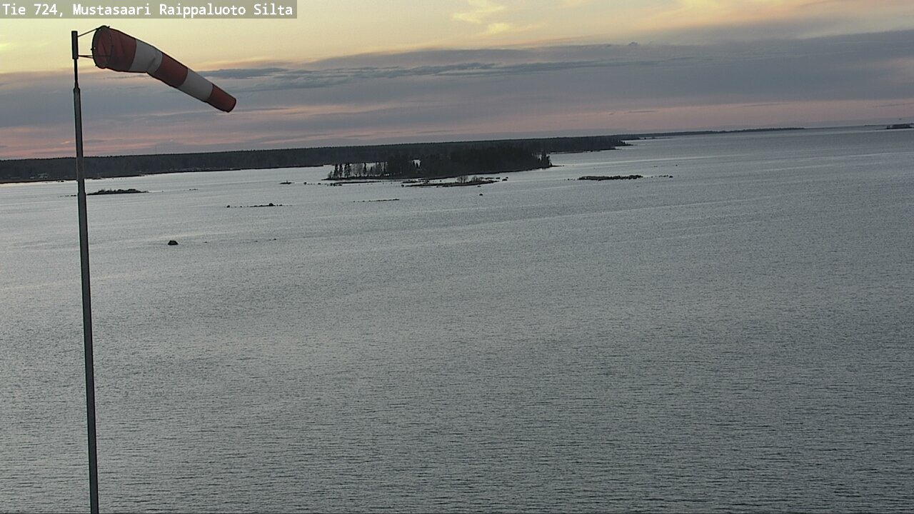 Weather Camera Image Väg 724 Korsholm, Replot, bro, Mustasaari, Pohjanmaa