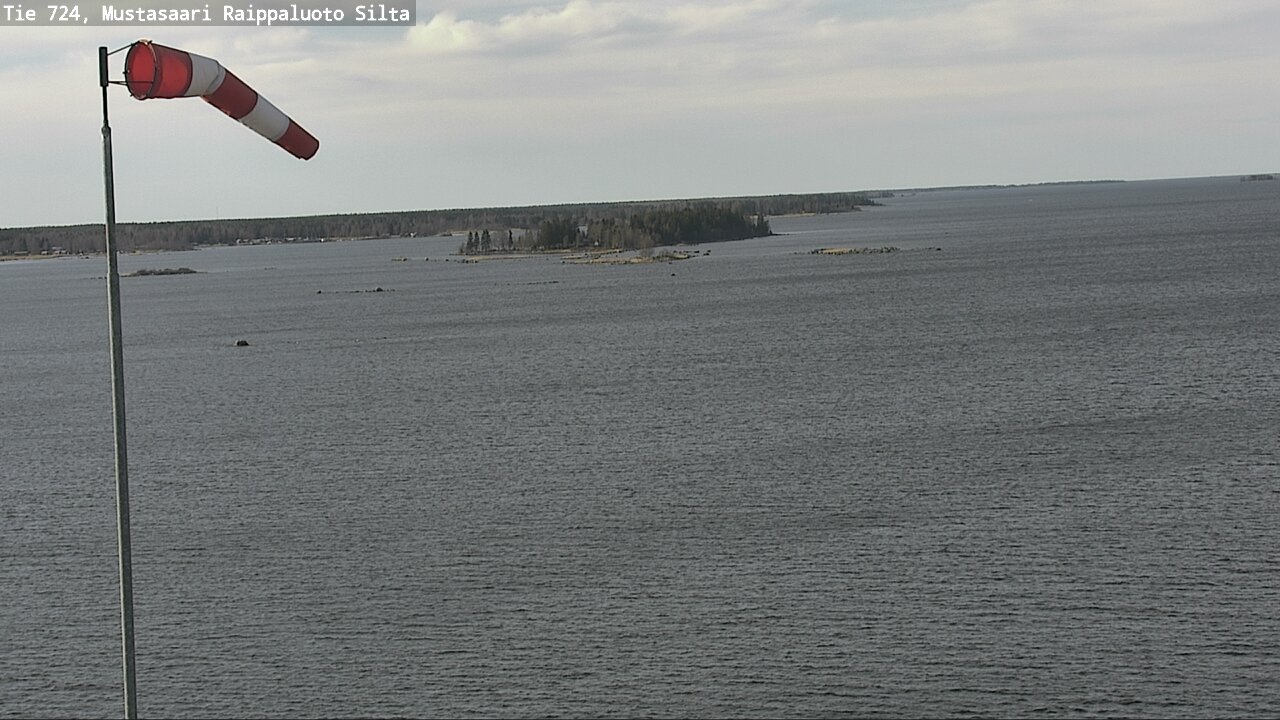 Weather Camera Image Väg 724 Korsholm, Replot, bro, Mustasaari, Pohjanmaa