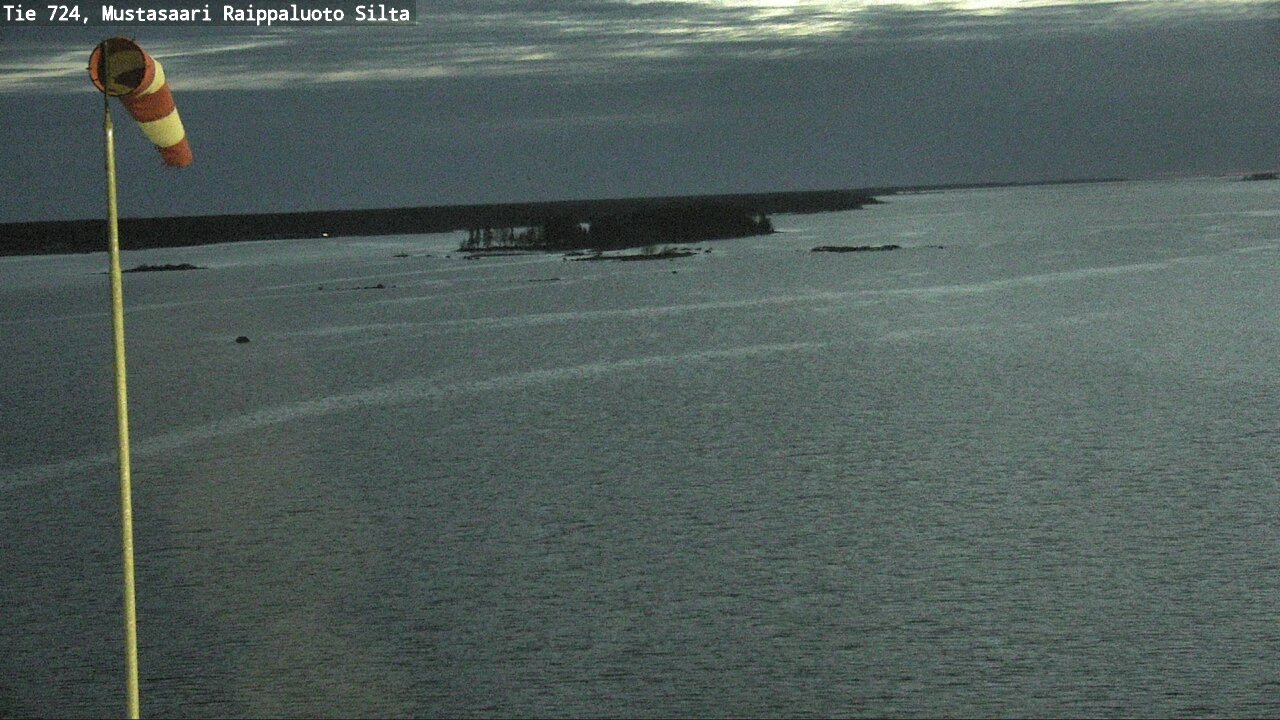 Weather Camera Image Väg 724 Korsholm, Replot, bro, Mustasaari, Pohjanmaa