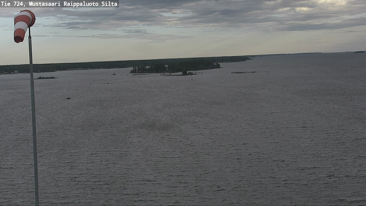 Weather Camera Image Road 724 Mustasaari, Raippaluoto, bridge, Mustasaari, Pohjanmaa
