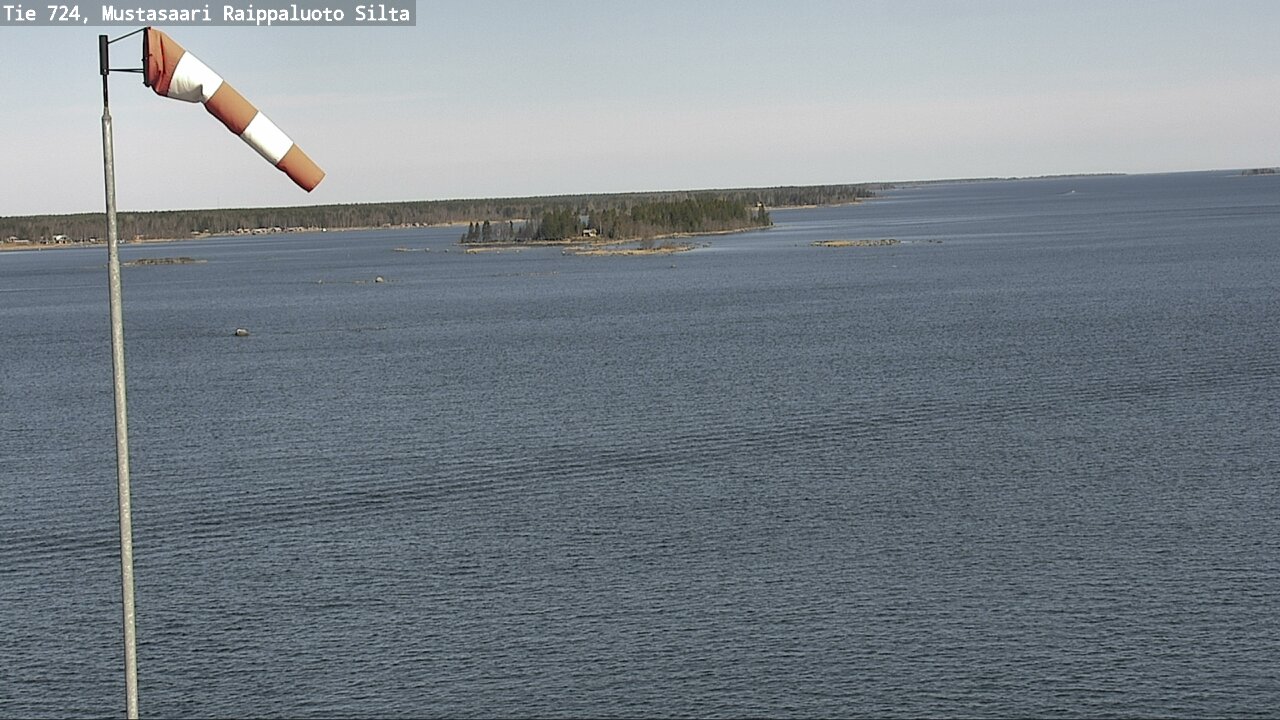 Weather Camera Image Väg 724 Korsholm, Replot, bro, Mustasaari, Pohjanmaa