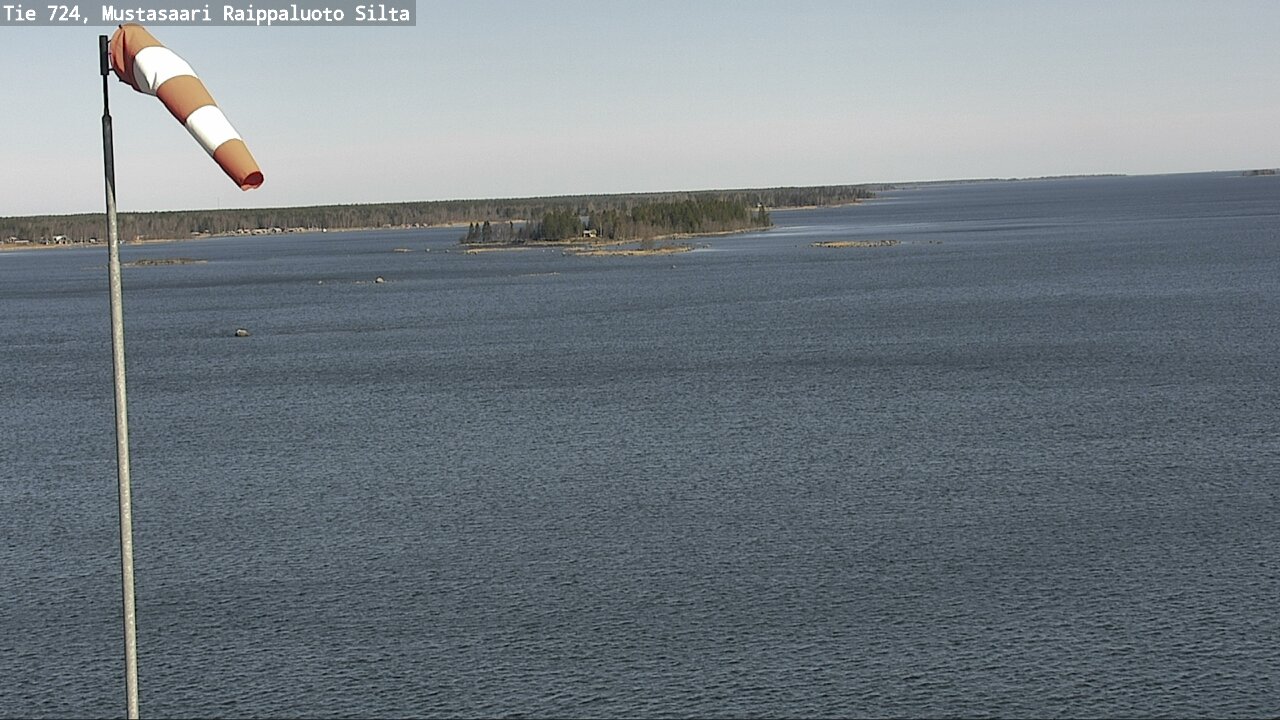 Weather Camera Image Väg 724 Korsholm, Replot, bro, Mustasaari, Pohjanmaa