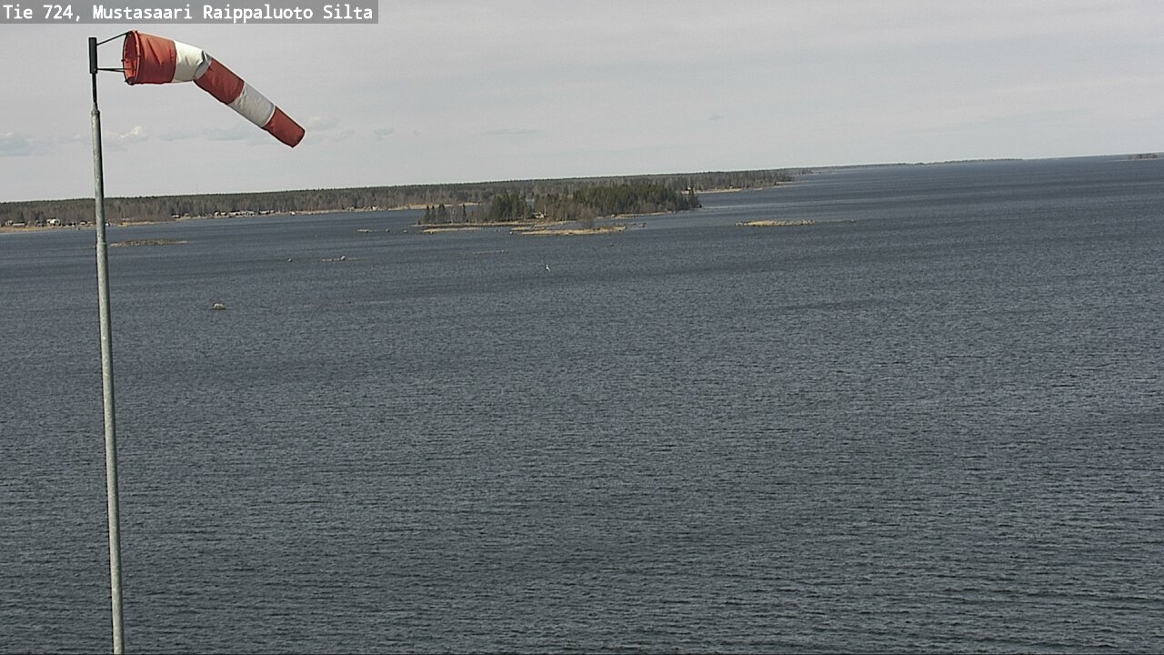 Weather Camera Image Väg 724 Korsholm, Replot, bro, Mustasaari, Pohjanmaa
