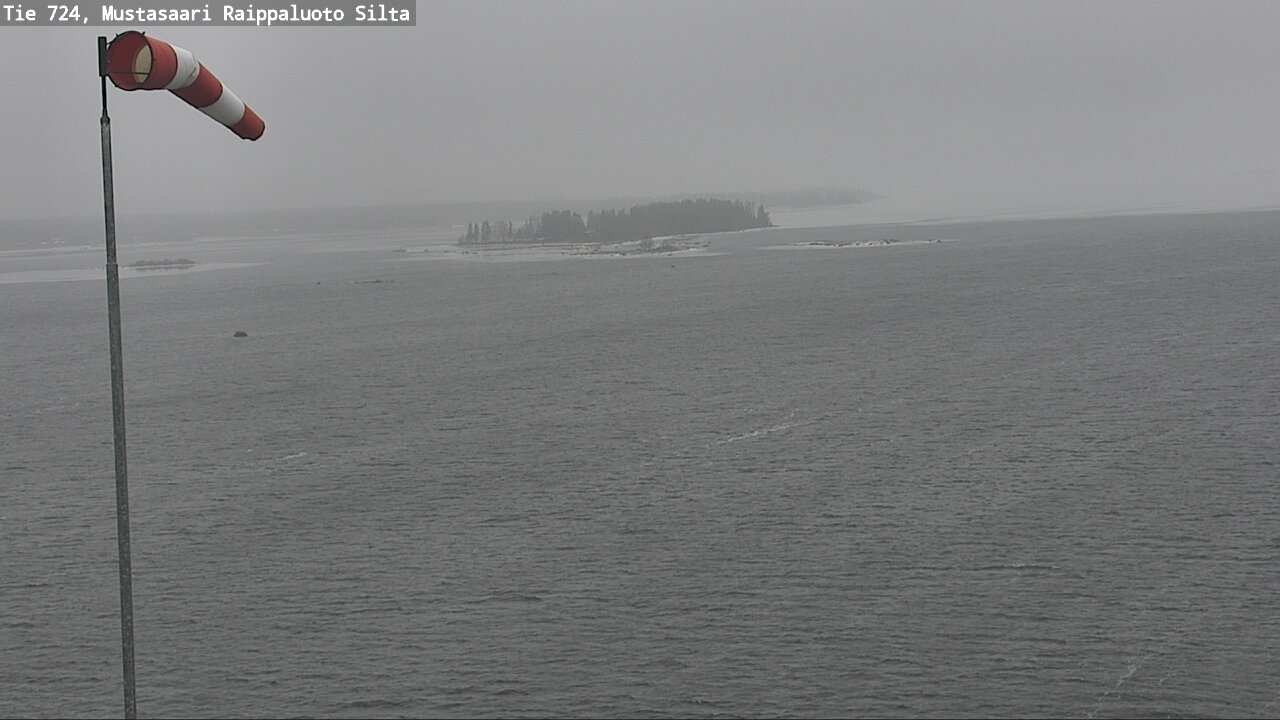 Weather Camera Image Road 724 Mustasaari, Raippaluoto, bridge, Mustasaari, Pohjanmaa
