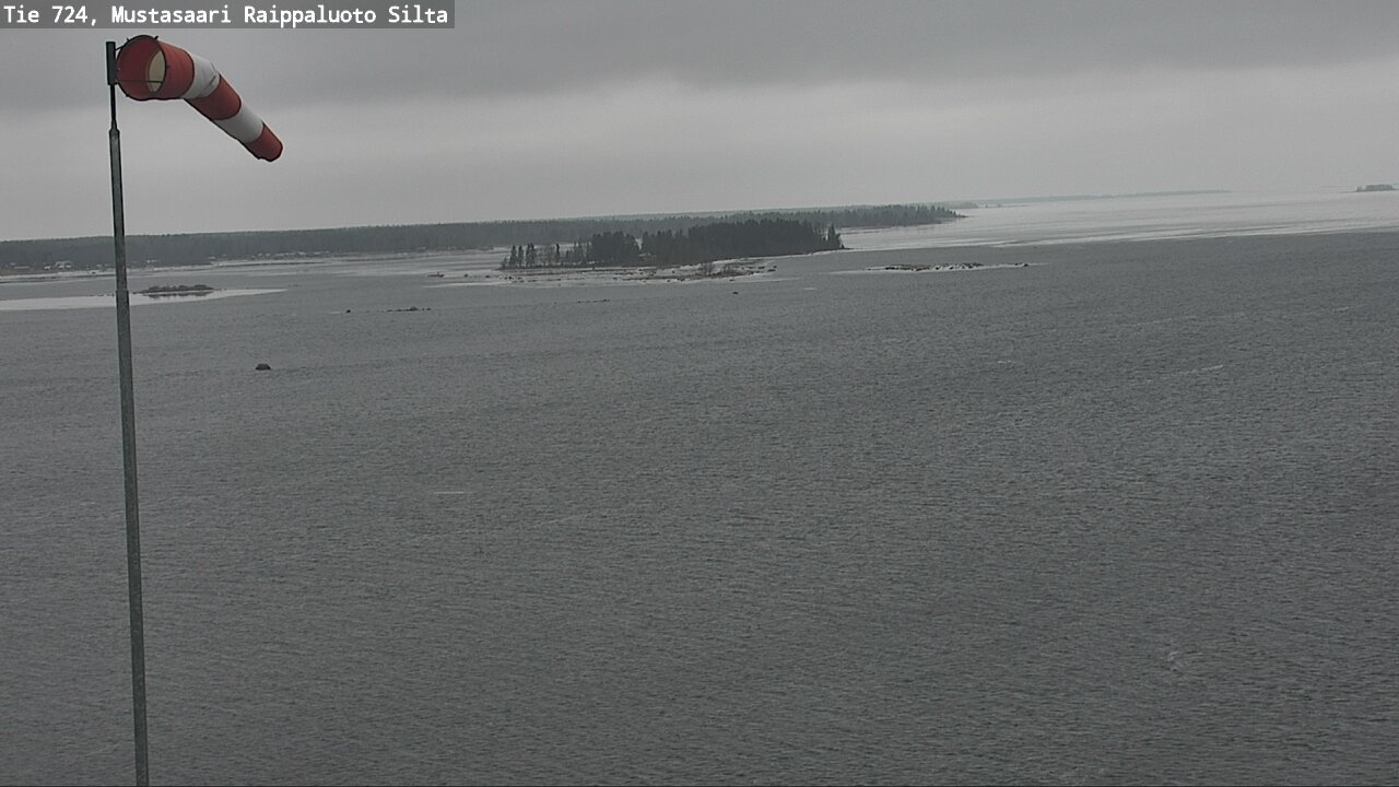 Weather Camera Image Road 724 Mustasaari, Raippaluoto, bridge, Mustasaari, Pohjanmaa