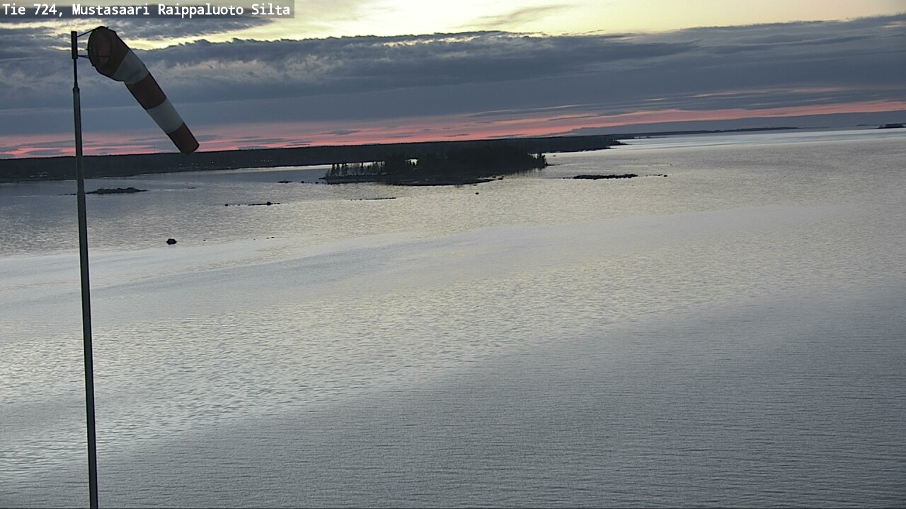 Weather Camera Image Väg 724 Korsholm, Replot, bro, Mustasaari, Pohjanmaa