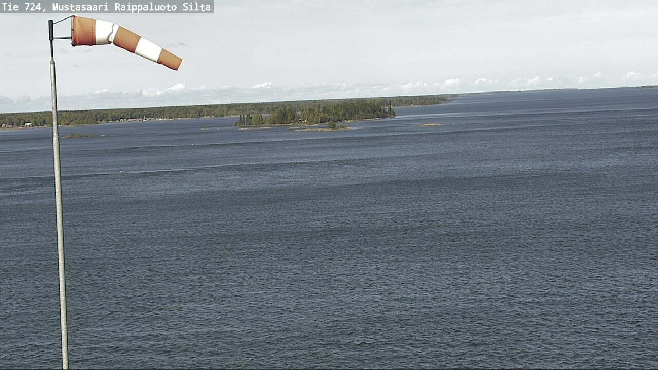 Weather Camera Image Väg 724 Korsholm, Replot, bro, Mustasaari, Pohjanmaa