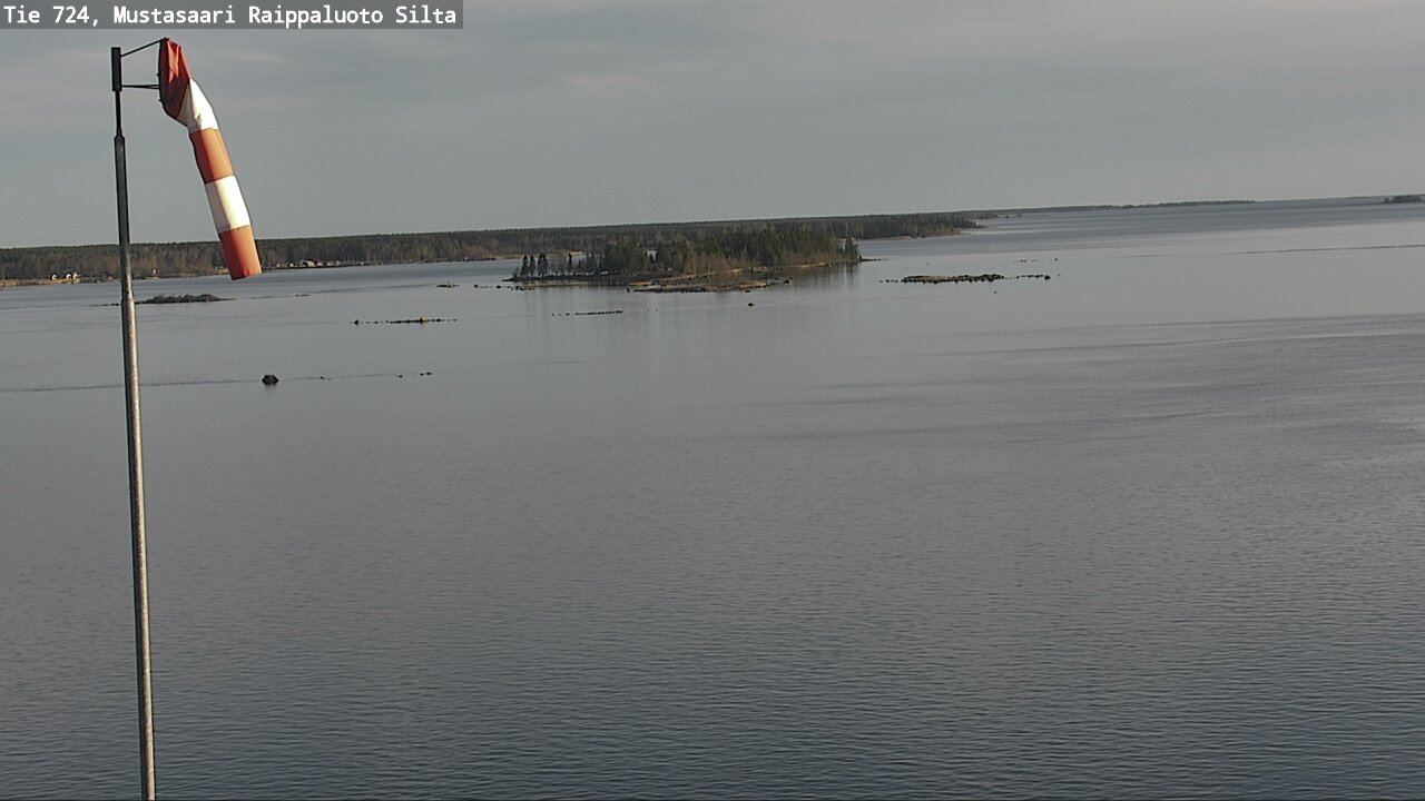Weather Camera Image Väg 724 Korsholm, Replot, bro, Mustasaari, Pohjanmaa