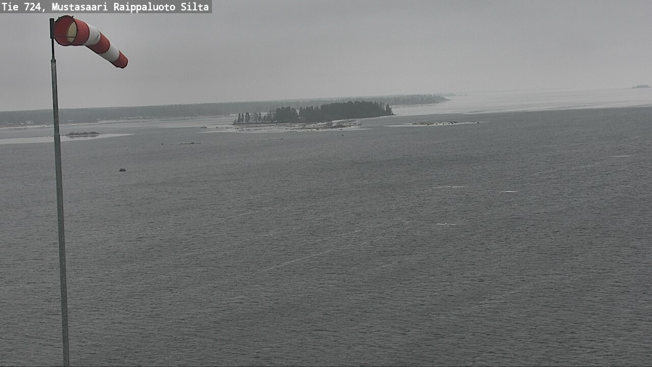 Weather Camera Image Road 724 Mustasaari, Raippaluoto, bridge, Mustasaari, Pohjanmaa