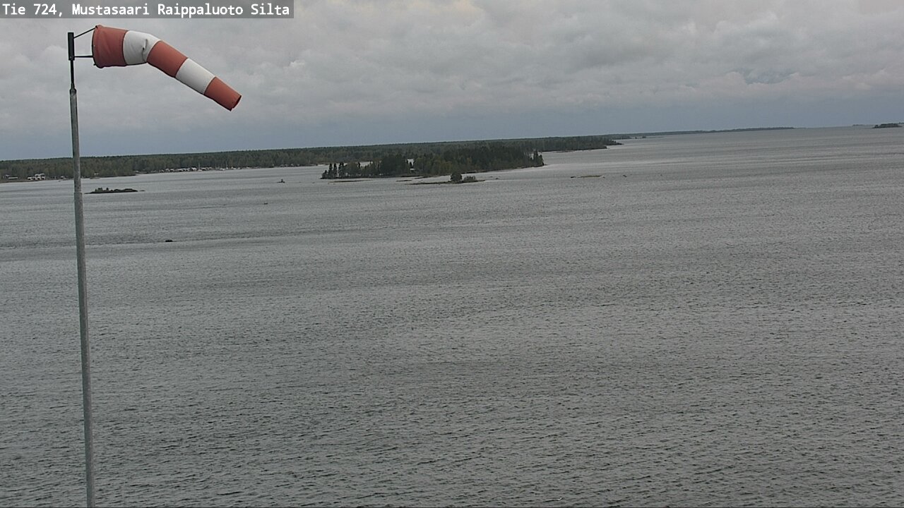 Weather Camera Image Road 724 Mustasaari, Raippaluoto, bridge, Mustasaari, Pohjanmaa