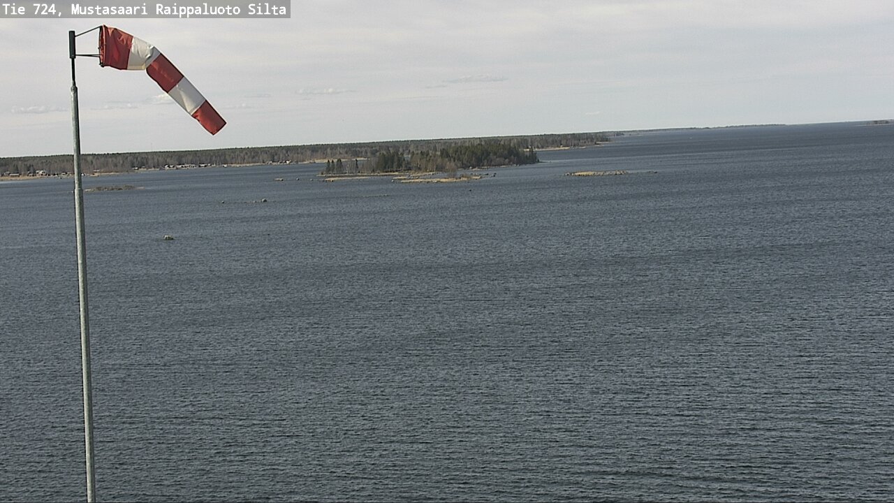 Weather Camera Image Väg 724 Korsholm, Replot, bro, Mustasaari, Pohjanmaa