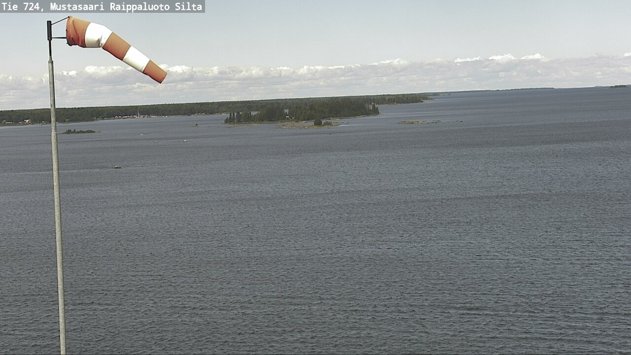 Kelikamerat Kuva Tie 724 Mustasaari, Raippaluoto, silta, Mustasaari, Pohjanmaa