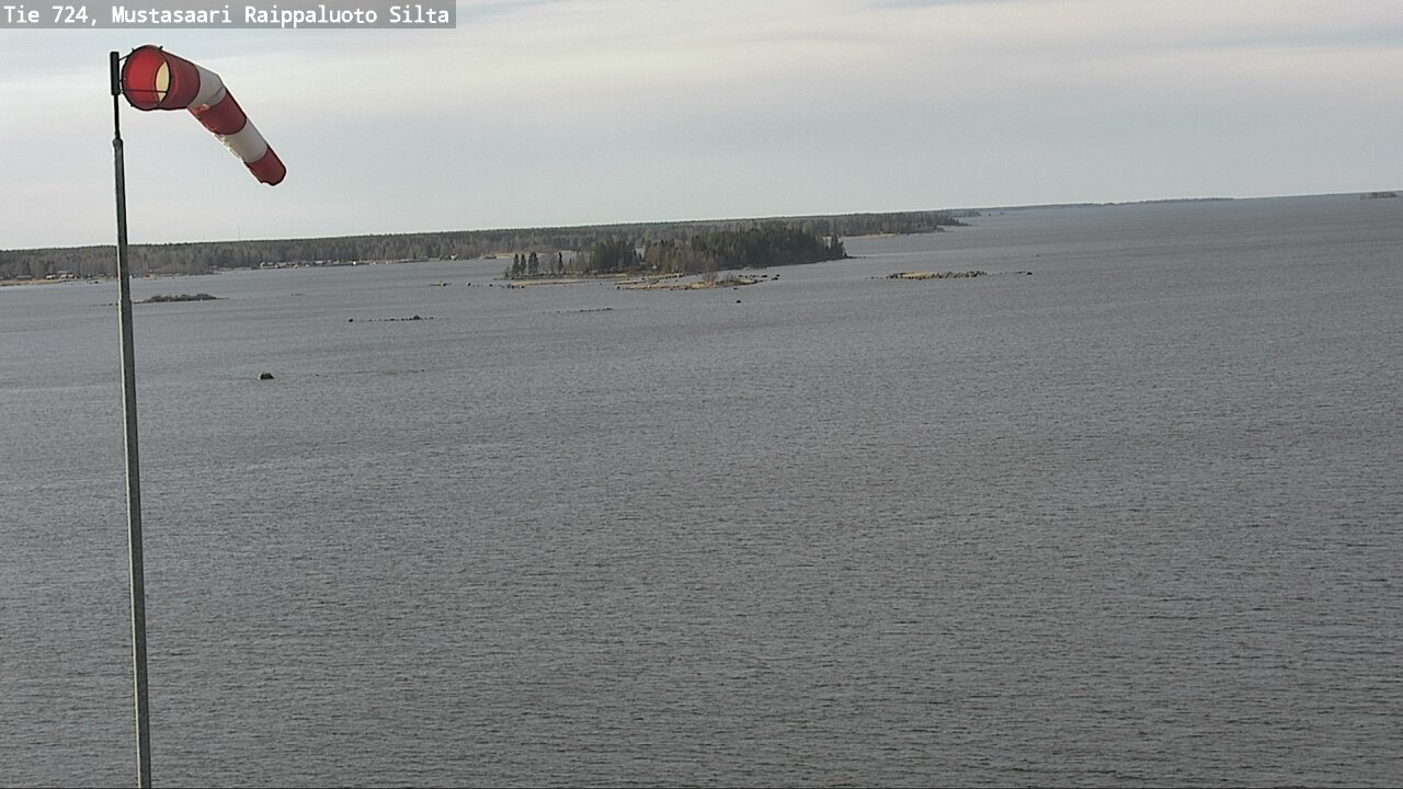 Weather Camera Image Väg 724 Korsholm, Replot, bro, Mustasaari, Pohjanmaa