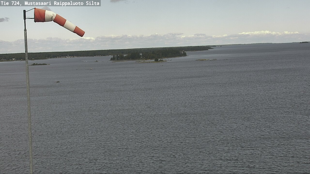 Kelikamerat Kuva Tie 724 Mustasaari, Raippaluoto, silta, Mustasaari, Pohjanmaa