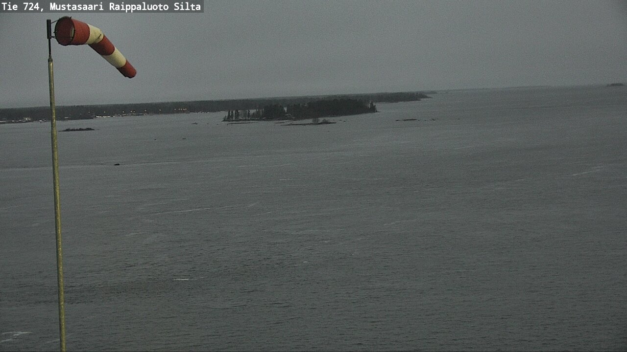 Weather Camera Image Väg 724 Korsholm, Replot, bro, Mustasaari, Pohjanmaa