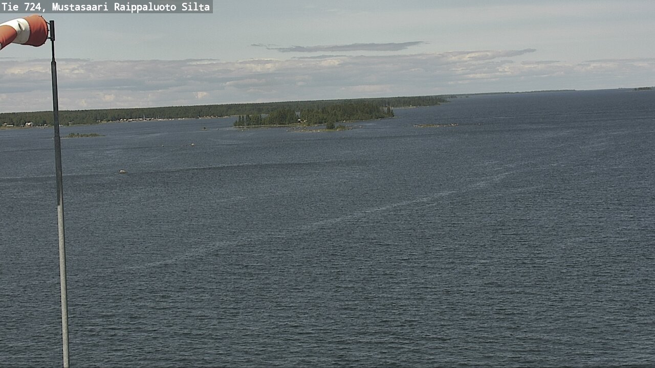 Weather Camera Image Väg 724 Korsholm, Replot, bro, Mustasaari, Pohjanmaa