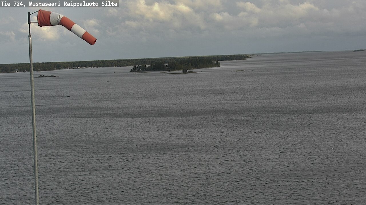 Weather Camera Image Road 724 Mustasaari, Raippaluoto, bridge, Mustasaari, Pohjanmaa