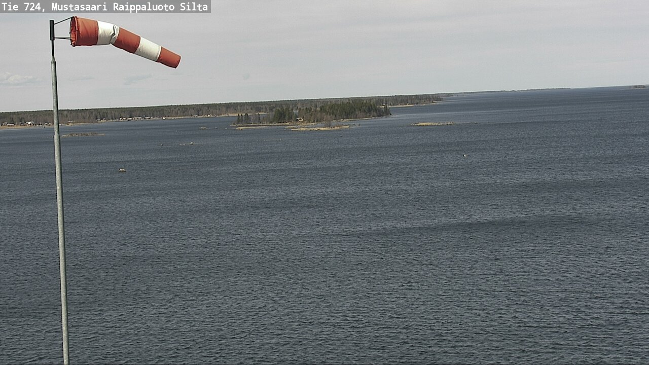 Weather Camera Image Väg 724 Korsholm, Replot, bro, Mustasaari, Pohjanmaa