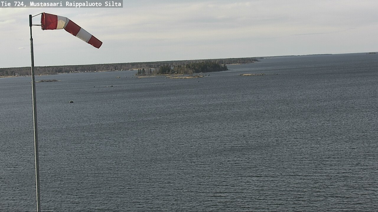 Weather Camera Image Väg 724 Korsholm, Replot, bro, Mustasaari, Pohjanmaa