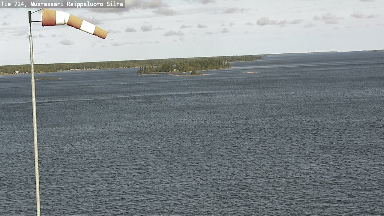 Weather Camera Image Väg 724 Korsholm, Replot, bro, Mustasaari, Pohjanmaa