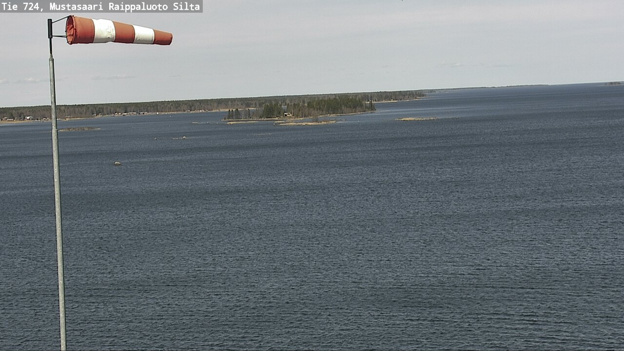 Weather Camera Image Väg 724 Korsholm, Replot, bro, Mustasaari, Pohjanmaa