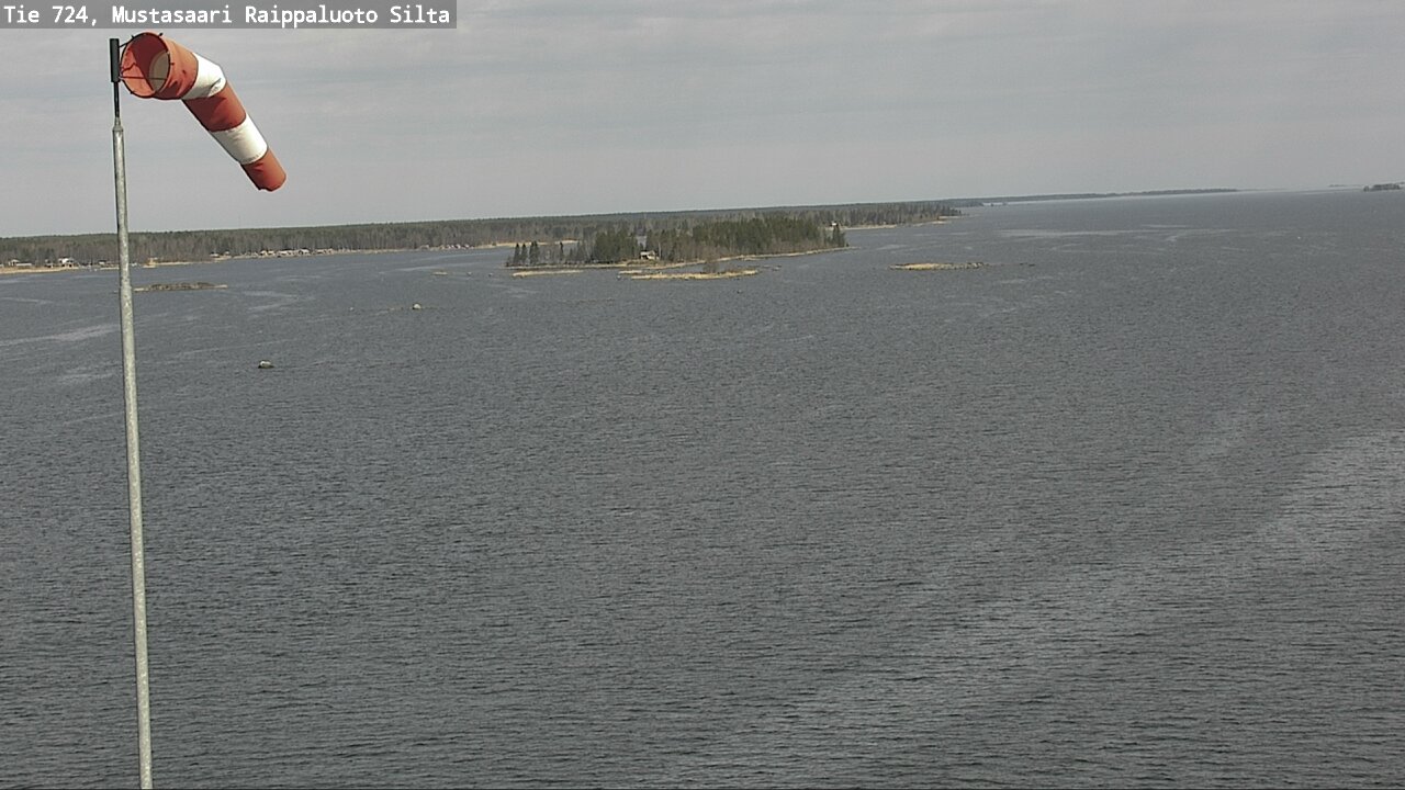 Weather Camera Image Road 724 Mustasaari, Raippaluoto, bridge, Mustasaari, Pohjanmaa