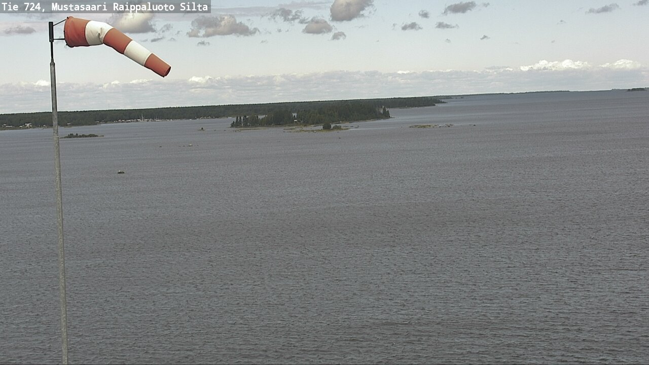 Kelikamerat Kuva Tie 724 Mustasaari, Raippaluoto, silta, Mustasaari, Pohjanmaa