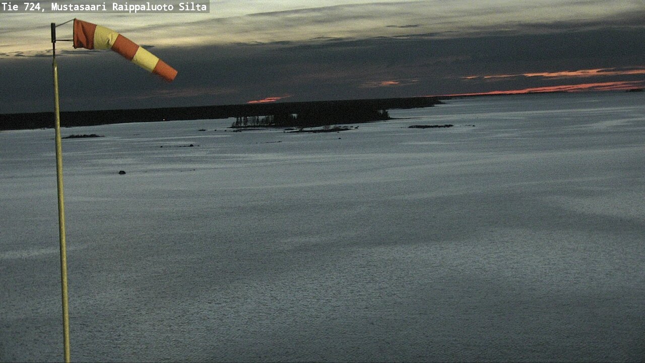 Weather Camera Image Väg 724 Korsholm, Replot, bro, Mustasaari, Pohjanmaa